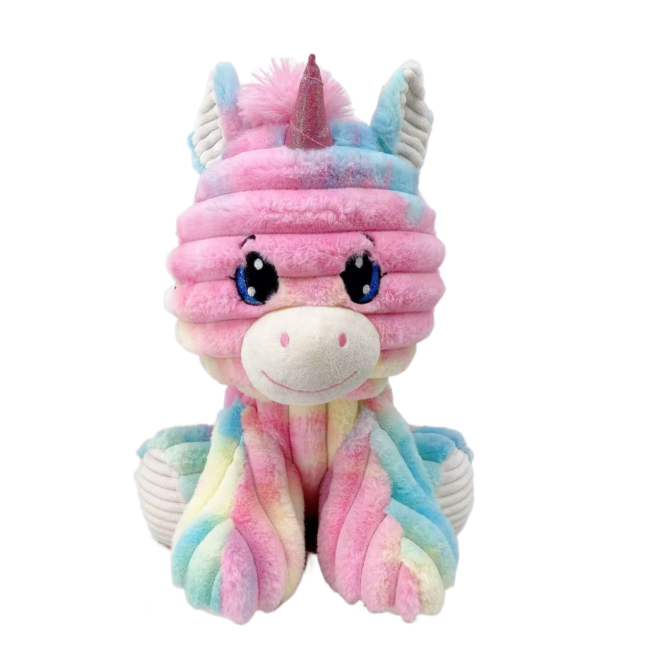 Unicorn Fløjlsdyr - 36 cm siddende